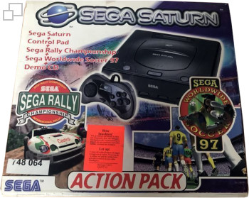 SEGA Saturn Second Version Action Pack Bundle