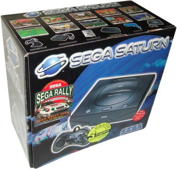 SEGA Saturn Second Version SEGA Rally Bundle