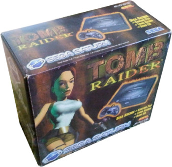 SEGA Saturn Second Version Tomb Raider Bundle