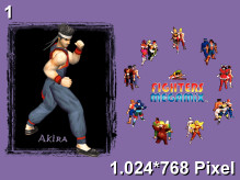 Fighters Megamix Wallpaper 1.024x768px