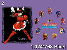 Fighters Megamix Wallpaper 1.024x768px