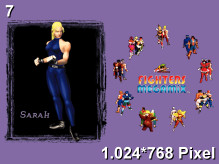 Fighters Megamix Wallpaper 1.024x768px