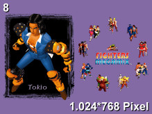 Fighters Megamix Wallpaper 1.024x768px