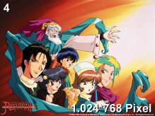 Magic Knight Rayearth Wallpaper 1.024x768px