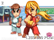 Super Puzzle Fighter II Wallpaper 1.280x800px