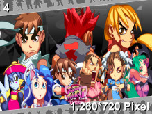 Super Puzzle Fighter II Wallpaper 1.280x720px